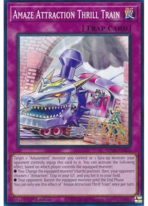 Amaze Attraction Thrill Train — 25th Anniversary Tin: Dueling Mirrors (MP24-305) Yu-Gi-Oh! card Image principale du produit