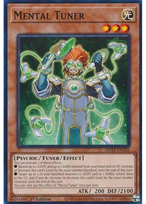 Mental Tuner — 25th Anniversary Tin: Dueling Mirrors (MP24-310) Yu-Gi-Oh! card Main image