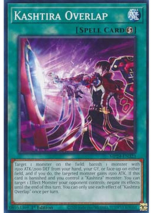 Kashtira Overlap — 25th Anniversary Tin: Dueling Mirrors (MP24-323) Yu-Gi-Oh! card Main image