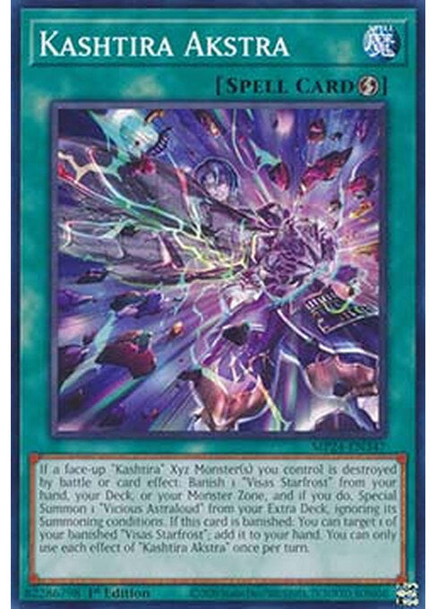 Kashtira Akstra — 25th Anniversary Tin: Dueling Mirrors (MP24-347) Yu-Gi-Oh! card Main image