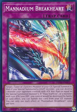 Mannadium Breakheart - 25th Anniversary Tin: Dueling Mirrors (Common) [MP24-352] Main image