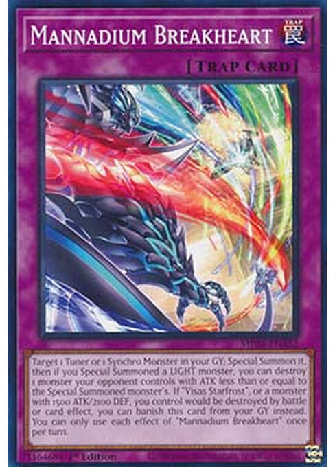 Mannadium Breakheart — 25th Anniversary Tin: Dueling Mirrors (MP24-352) Yu-Gi-Oh! card Main image