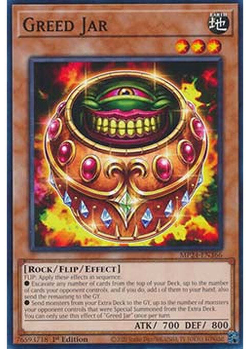 Greed Jar — 25th Anniversary Tin: Dueling Mirrors (MP24-366) Yu-Gi-Oh! card Immagine principale del prodotto