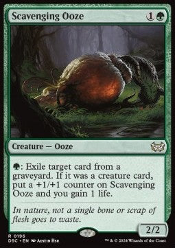 Scavenging Ooze - Commander: Duskmourn: House of Horror (Rare) [DSC-196] Image principale du produit