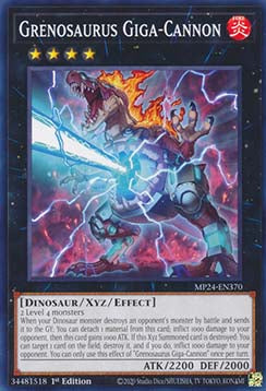 Grenosaurus Giga-Cannon - 25th Anniversary Tin: Dueling Mirrors (Common) [MP24-370] Immagine principale del prodotto