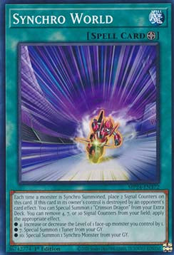 Synchro World - 25th Anniversary Tin: Dueling Mirrors (Common) [MP24-372]