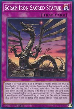 Scrap-Iron Sacred Statue - 25th Anniversary Tin: Dueling Mirrors (Common) [MP24-379] Immagine principale del prodotto