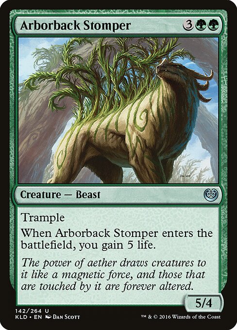 Arborback Stomper – Kaladesh (KLD-142) Magic: The Gathering card