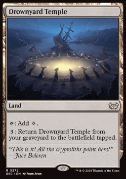 Drownyard Temple - Commander: Duskmourn: House of Horror (Rare) [DSC-272] Image principale du produit