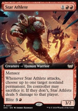 Star Athlete - Commander: Duskmourn: House of Horror: Extras (Rare) [XDSC-57] Image principale du produit
