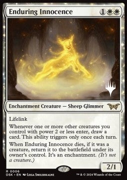 Enduring Innocence (V.2) - Duskmourn: House of Horror: Promos (Rare) [PDSK-6] Hoofdafbeelding
