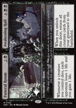 Funeral Room // Awakening Hall (V.2) - Duskmourn: House of Horror: Promos (Mythic) [PDSK-100]