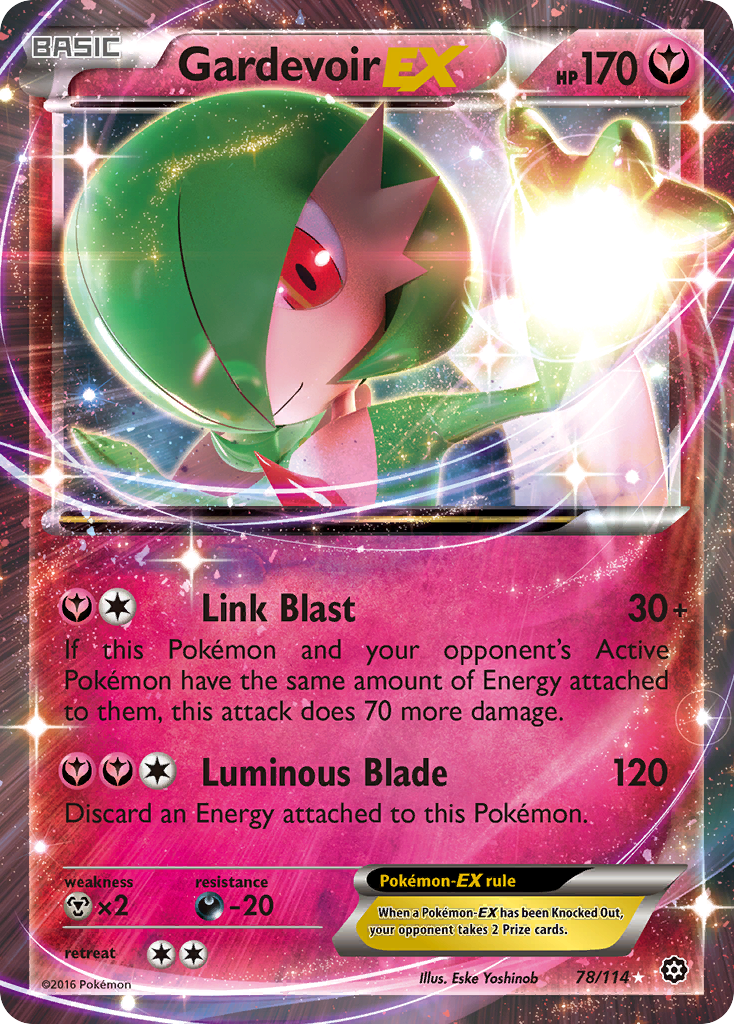 Gardevoir EX – Steam Siege 78 – Pokémon TCG single card
