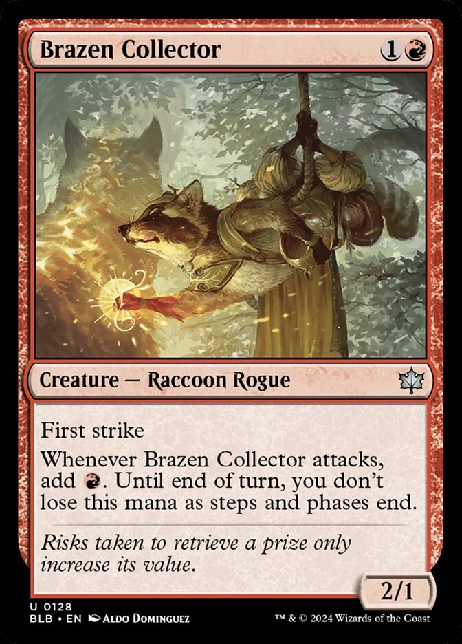 Brazen Collector - Bloomburrow (Uncommon) [BLB-128] Main image