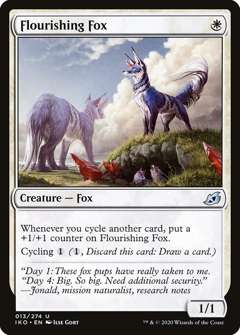 Flourishing Fox – Ikoria: Lair of Behemoths (IKO-13) Magic: The Gathering card