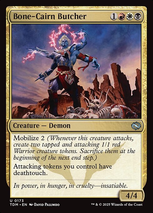 Bone-Cairn Butcher – Tarkir: Dragonstorm (TDM-173) Magic: The Gathering card | LC-REM-20260804-15401915842892-78bf36bc-6702-4c5d-b52d-ab7217cc8787