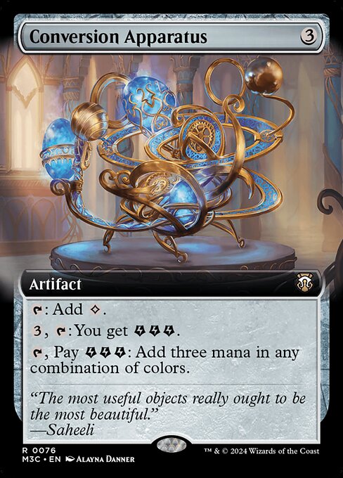 Conversion Apparatus – Modern Horizons 3 Commander (M3C-76) Magic: The Gathering card | LC-REM-20260804-15339538841932-79193ac5-bb36-4055-bb94-d7bc0ed2760b