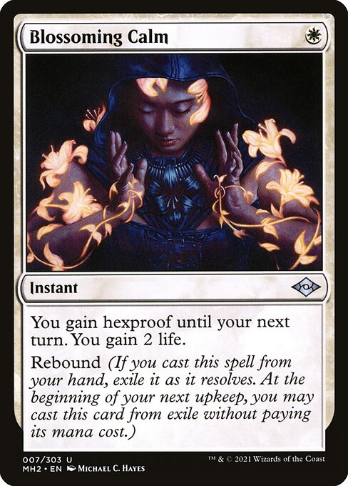 Blossoming Calm – Modern Horizons 2 (MH2-7) Magic: The Gathering card Hoofdafbeelding