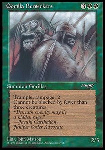 Gorilla Berserkers (V.2) - Alliances (Common) Hauptbild