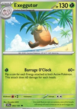 Exeggutor - Surging Sparks (Uncommon) [SSP-003] Imagen principal del producto