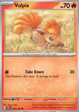 Vulpix - Surging Sparks (Common) [SSP-016] Hover Image