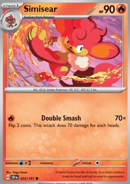 Simisear - Surging Sparks (Common) [SSP-023] Hover Image