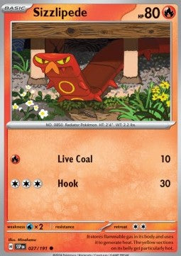 Sizzlipede - Surging Sparks (Common) [SSP-027] Hover Image