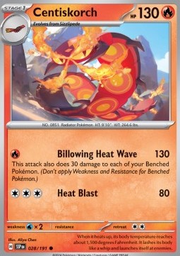 Centiskorch - Surging Sparks (Common) [SSP-028] Hover Image