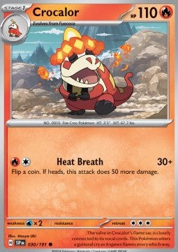 Crocalor - Surging Sparks (Common) [SSP-030] Hover Image