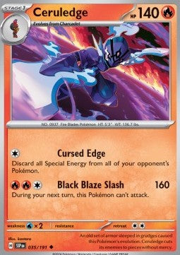 Ceruledge - Surging Sparks (Uncommon) [SSP-035] Hauptbild