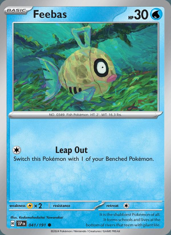 Feebas - Surging Sparks (Common) [SSP-041] Image principale du produit