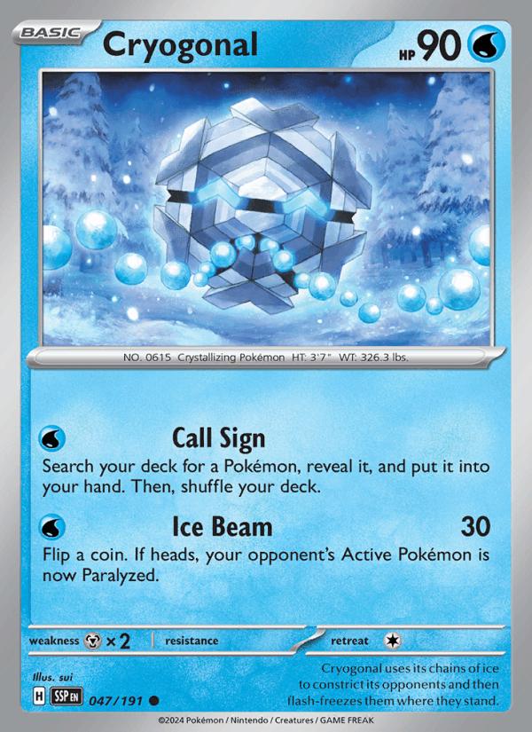 Cryogonal - Surging Sparks (Common) [SSP-047] Hauptbild