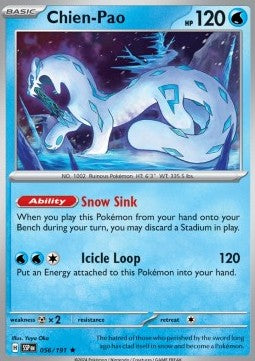 Chien-Pao - Surging Sparks (Rare) [SSP-056] Hover Image