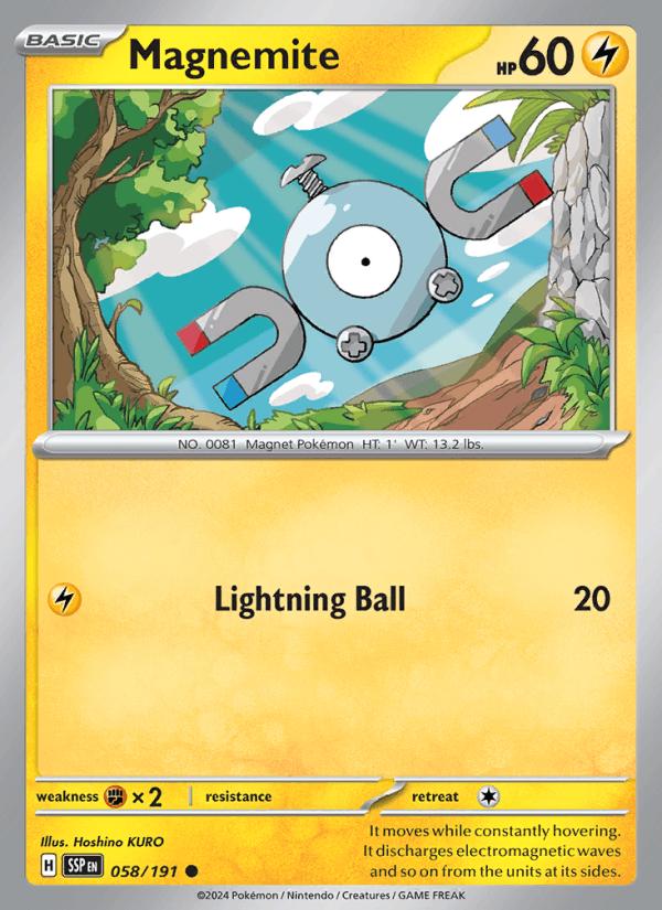 Magnemite - Surging Sparks (Common) [SSP-058] Hoofdafbeelding