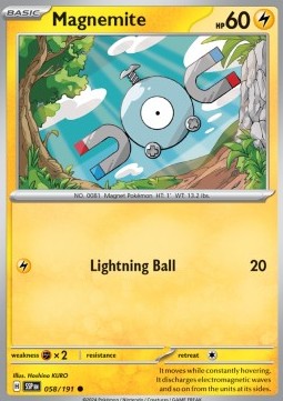 Magnemite - Surging Sparks (Common) [SSP-058] Hover Image