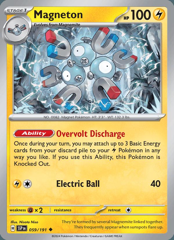 Magneton - Surging Sparks (Uncommon) [SSP-059] Hoofdafbeelding