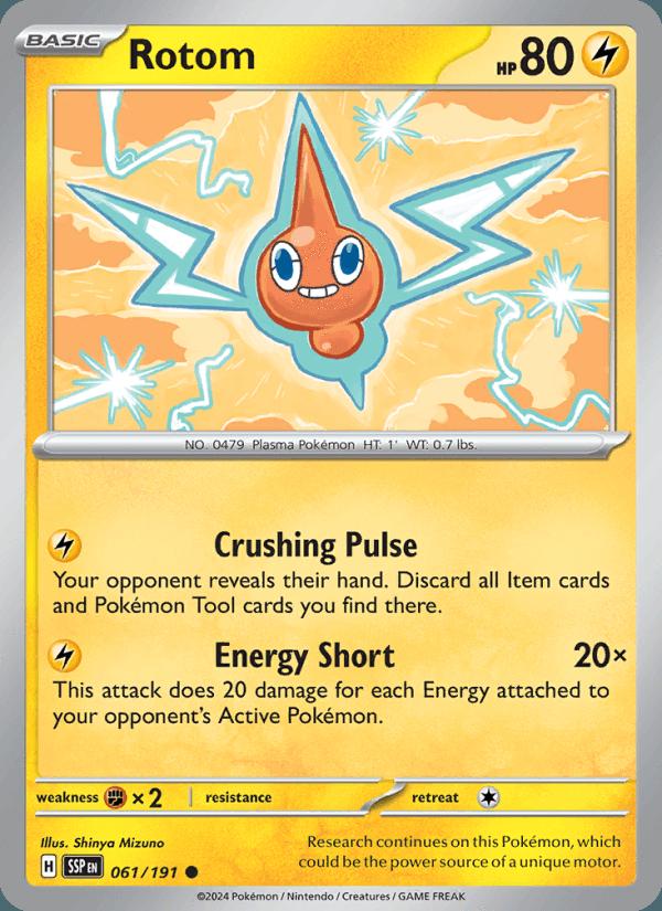 Rotom - Surging Sparks (Common) [SSP-061] Imagen principal del producto