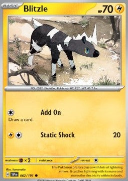 Blitzle - Surging Sparks (Common) [SSP-062] Hover Image