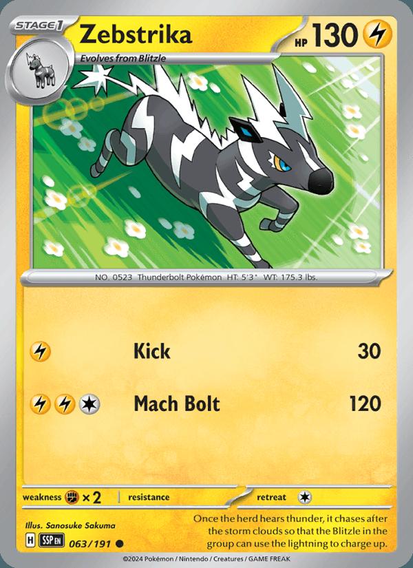 Zebstrika - Surging Sparks (Common) [SSP-063] Main image