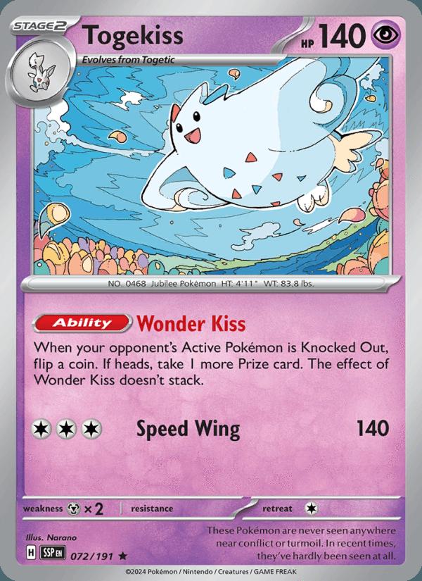 Togekiss - Surging Sparks (Rare) [SSP-072] Hoofdafbeelding
