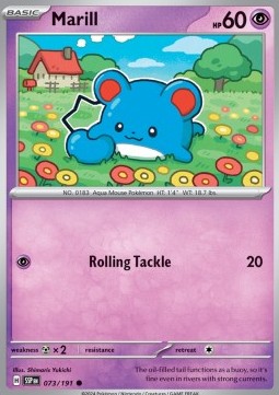 Marill - Surging Sparks (Common) [SSP-073] Hover Image