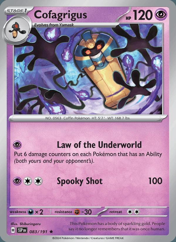 Cofagrigus - Surging Sparks (Rare) [SSP-083] Hauptbild