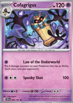 Cofagrigus - Surging Sparks (Rare) [SSP-083] Hover Image