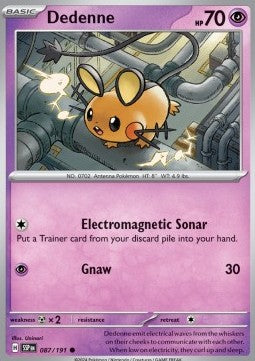 Dedenne - Surging Sparks (Common) [SSP-087] Hover Image