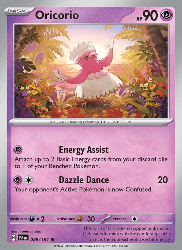 Oricorio - Surging Sparks (Common) [SSP-089] Image principale du produit