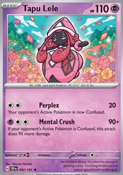 Tapu Lele - Surging Sparks (Rare) [SSP-092] Hauptbild