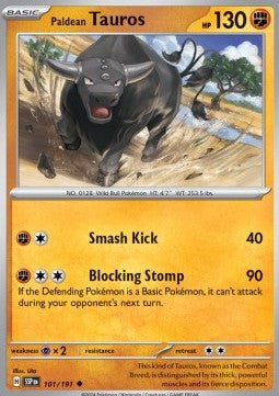 Paldean Tauros - Surging Sparks (Uncommon) [SSP-101] Hover Image