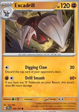 Excadrill - Surging Sparks (Common) [SSP-109] Hover Image