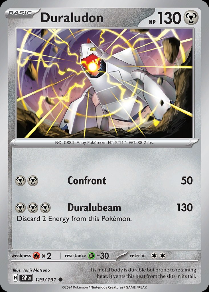 Duraludon - Surging Sparks (Common) [SSP-129] Hauptbild