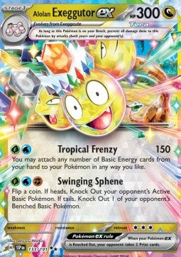 Alolan Exeggutor ex - Surging Sparks (Double Rare) [SSP-133] Hover Image